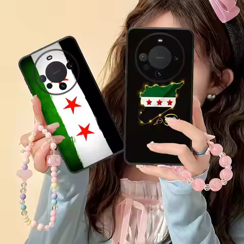 Syria Flag Mobile Cell Phone Case for Huawei Mate 60 50 40 30 20 10 Pro Plus Lite E 5G Colorful Prin