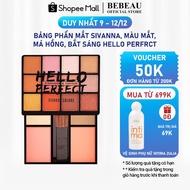 Sivanna Eyeshadow Palette, Eye Color, Blush, Brightening HELLO Perfect - TV65