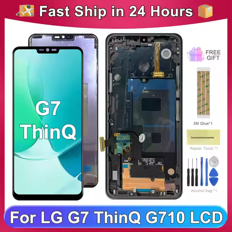 OEM For LG G7 For LG G7 ThinQ 6.1''G710 G710EM G710PM G710N LCD Display Touch Screen Digitizer Assem