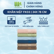 Super Soft Cotton Face Towel FK03 | MK Brand | 100% Cotton | Medium Size: 34 x 78 cm | Many colors