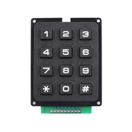 3x4 Hard Plastic Matrix Keyboard