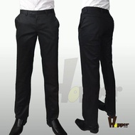 กางเกงสแลคขายาว Hopper Progress ขากระบอกเล็ก ผ้ายืด(เอวไม่ยืด)