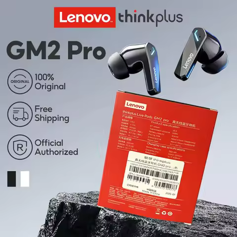 Lenovo GM2 Pro Wireless Headset Touch Game Bluetooth Headset Noise Reduction HiFi Stereo Music Sport