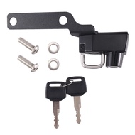 Motorcycle Helmet Lock Anti-Theft with 2 Keys Replacement Parts Vacuum Cleaner Accessories for Honda CB125R CB150R CB250R CB300R CB500R CB650R CBR650R 2019-