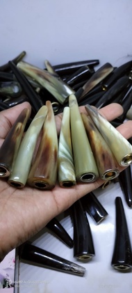 Termurah!!! paket 1 KODI / 20 BIJI once Pipa rokok Tanduk random kualitas terbaik