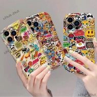 Sticky Notes Soft Shell Shockproof Phone casing Realme 11 12 10T 5G 9i 5 5i 6i 5S 7 8 9 10 PRO C2 C1