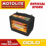 Motolite GOLD 21Mos Warranty Maintenance Free Car/Automotive Battery