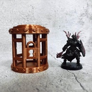 3D Printing Dice Prison Dice Ruleless Dice Cage U5LS