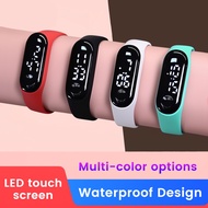 Muti-color Children's Smart Watch LED Digital Wrist Watch for Boy Girl Waterproof Touch Kids Watch Baby Student Sport Bracelet