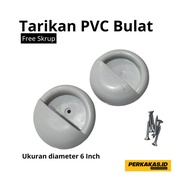 Tarikan Handle PVC Pintu Kamar Mandi Bulat