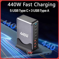 Taffware Desktop Charger Fast Charging Multi Port USB Type C GaN3 440W - YMX-440W