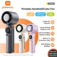 Jinbennu 6000mah Fan aircond fan rechargeable fan portable hand fan mini fan portable mini hand fan 