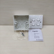 SWITCH 4GANG 4 GANG SCHNEIDER CLYPSAL CLASSIC SET OUTBOW TEMPEL