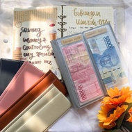 MONTHLY SHOPPING WALLET SAVING WALLET Women's Leather Card