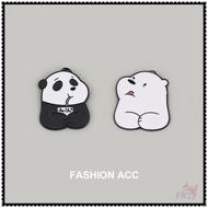 ★ We Bare Bears：Tasty Milk - Cute Cartoon Animals Brooches ★ 1Pc Enamel Pins Backpack Button Badge Brooch