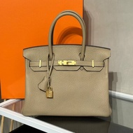 HERMES Birkin 30 - 風衣灰金 Z