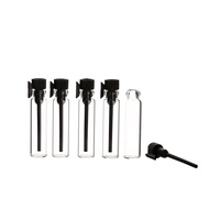1ml2ML3M Transparent Glass Dropper Bottle Mini Essential Oil Dropper Bottle Perfume Sample Trial Pac
