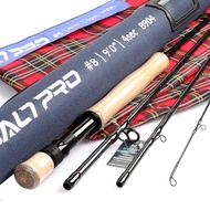 Maxcatch Saltpro Saltwater Fly Rod 8/9/10wt 9ft for Sea Fishing (4 Pieces, Sea Blue (8wt 9ft))