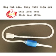 Aquarium Sediment Remover Water Change Tool, Convenient hand to change water without having to drink