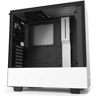 NZXT H510 - CA-H510B-W1 - Compact ATX Mid-Tower PC Gaming Case - Tempered Glass Side Panel - White/Black