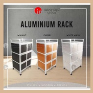 Aluminium Rack kitchen cabinet kitchen racks 6 Doors (With  Wheel) kitchen rack