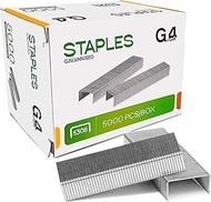G4GADGET 5000 x 53/8 Staples - 53/8mm Staples for Staple Guns and Heavy Duty Staplers, Office and Up