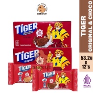Tiger Energy Biscuit 53.2g x 12’s(1box) & Tiger Susu 75g x 12’s (1box)