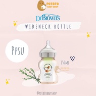 Dr Brown's Ppsu Deco Wideneck Options+ Bottle / Dr Brown DrBrown
