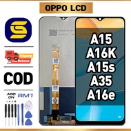 LCD OPPO A15/ A15s/ A16K/ A35 2021/ A16e Compatible For Glass Original Touch Screen Digitizer