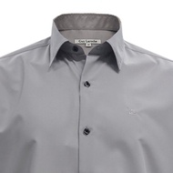 Guy Laroche เสื้อเชิ้ตแขนยาว คอปก สีพื้น ปักโลโก้  (BAB6254P5) ทรง Slim Fit มีให้เลือก 6 สี