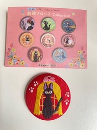 日本限定 宮崎駿 吉卜力電影 魔女宅急便 KiKi刺繡襟章