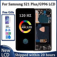 AMOLED For Samsung Galaxy S21+ 5G LCD G996 G996B G9960 G996U Display Touch Screen Digitizer For Sams