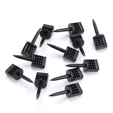 12pcs Plastic Archery Target Nail Pin Fixed Target Paper Fasten Tools Outdoor Archery Accessories