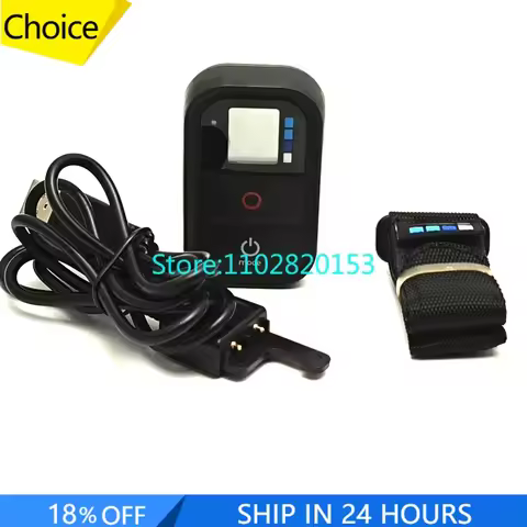 100% original for Gopro hero 7 Black 6 5 4 3+ 3 Wifi Smart remote ARTE-001 + charging cable and wris