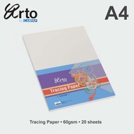 Scetch Arto A4 Tracing Paper - 60 Gsm - 20 Sheets