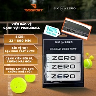 Set of 3 Genuine Pickleball Six Zero 22mm Racket Edge Protection Edges - Super Durable, Impact Resis
