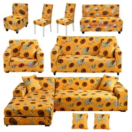COD Sofa Cover Set Stretchable Sala Set Cover Living Room Furniture Cover Home Decoration Seat Cover