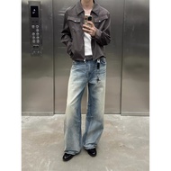 JTFS TBR Niuwang Series 05 A-Line Version Washed Blue Straight Loose cleanfit Jeans Men's Pants Octo