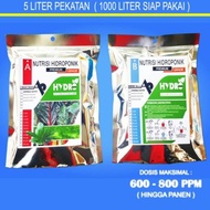 Nutrisi AB Mix Hidroponik Sayur Daun 5 Liter General Sayuran / AB mix