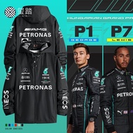 Mercedes Benz F1 racing suit Hamilton George Russell Same Style Jacket Jacket Men Jacket Mercedes Be
