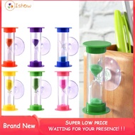 [ISHOWMAL] 2 Min Blue Sand No Battery Shower Timer Save Water Needed Tooth Brushing Timer❀