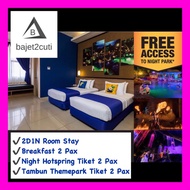 [PROMO 2023] Lost World of Tambun Hotel 2D1N Room + Breakfast + Themepark + Night Hot Spring Ticket (2 pax)