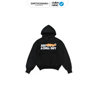 Áo Khoác Hoodie DirtyCoins Just A Chill Guy Black