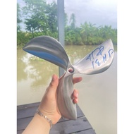 Stainless steel propeller for 18hp diagonal gasoline engine