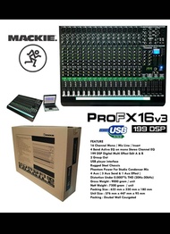 mixer audio mackie PRO FX16V3 pro FX16 V3 16CH USB-SOUNDCARD