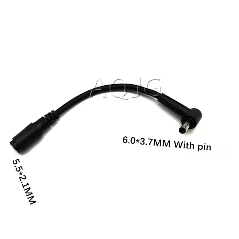 DC 6.0*3.7MM With pin Male to 5.5*2.1MM Power cord For ASUS Flying Fortress 6 generations 7 generati