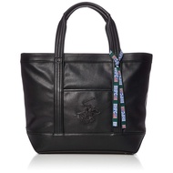 Beverly Hills Polo Club PU Tote Bag, Black x Black