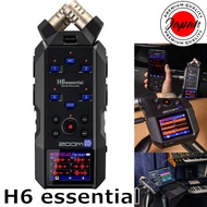ZOOM / H6 essential handy recorder 32bit float 6 track specifications recording voice ASMR music band live house 100% Authenticity direct from Japan