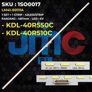 Backlight TV SONY 40 Inch KDL-40R550C KDL-40R510C KDL-40W705C LM41-00111A