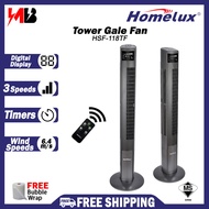[NEW] Homelux Tower Gale Fan With Remote Control Tower Fan Stand Fan Kipas Angin HSF-118TF Similar P